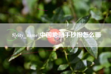 梧州中国地图手抄报怎么画