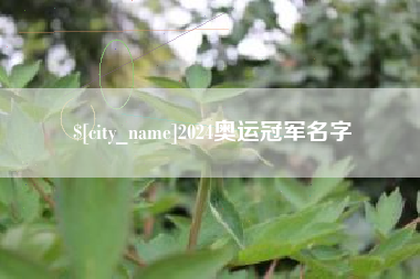 梧州2024奥运冠军名字