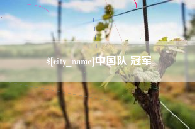 梧州中国队 冠军