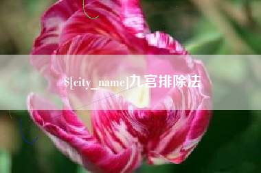梧州九宫排除法
