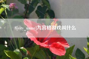 梧州九宫格游戏叫什么