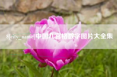 梧州中国九宫格数字图片大全集