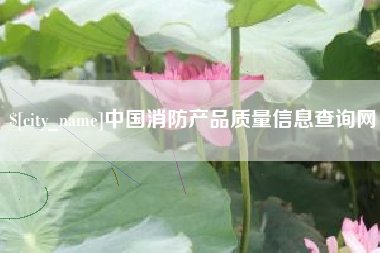 梧州中国消防产品质量信息查询网