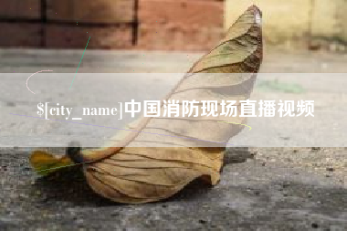 梧州中国消防现场直播视频