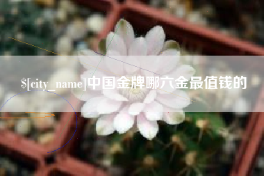 梧州中国金牌哪六金最值钱的