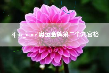 梧州奥运金牌第二个九宫格