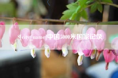 梧州中国5000米国家记录