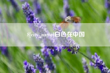 梧州白色在中国