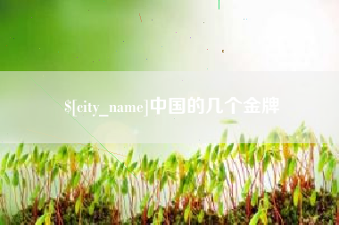 梧州中国的几个金牌