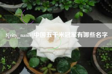 梧州中国五千米冠军有哪些名字