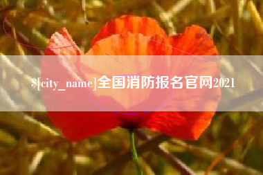 梧州全国消防报名官网2021